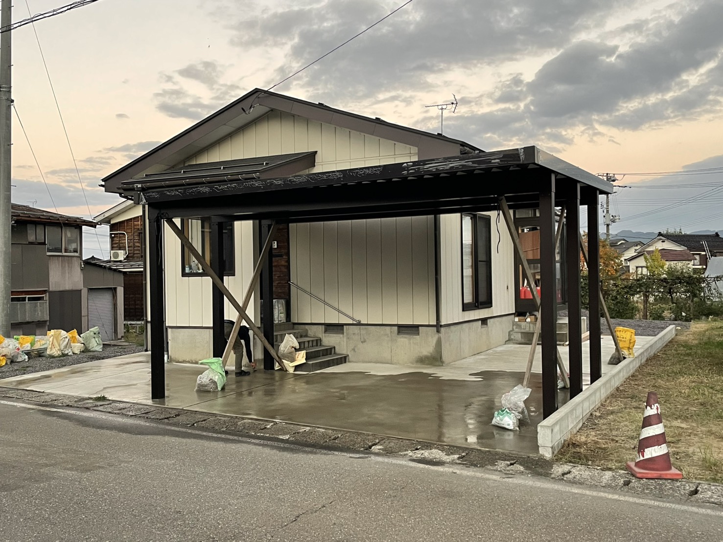 カーポート施工